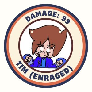 Damage 99 Sticker